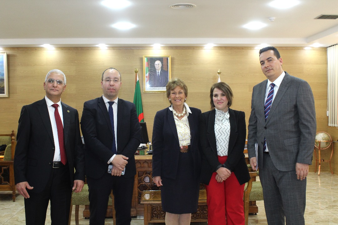 The visit of Lady Olga Maitland, chairman of ABBC to CGMP